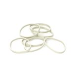 No. 30 White Rubber Bands