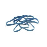 No. 63 38 Blue Rubber Bands 300mm x 15mm